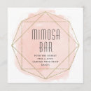 Search for mimosa bridal shower invitations gold glitter