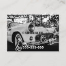 Search for classic car business cards Automobile