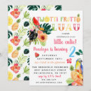Search for luau 2nd birthday invitations Watercolor