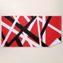 Search for red and black beach towels Stripes
