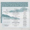 Search for mountain wedding programs Folded
