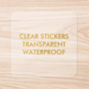 Search for clear labels Translucent