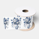 Search for blue and white ribbon Watercolor