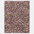 Search for pink leopard blankets Stylish
