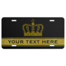 Search for princess license plates Crown