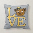 Search for college pillows Oski the bear