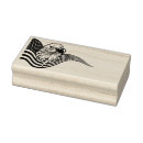 Search for patriotic rubber stamps Bald eagle