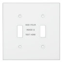 Search for blank templates light switch covers Printable editable modern logo