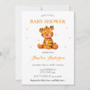 Search for tiger baby shower invitations Whimsical