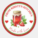 Search for strawberry jam stickers Watercolor