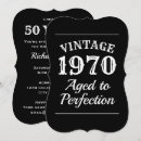 Search for vintage 50th birthday invitations Elegant
