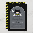 Search for batman birthday invitations Gotham city
