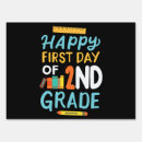Search for first day of school signs 1st grade
