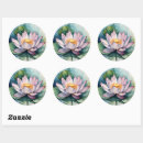 Search for lotus flower stickers Pink
