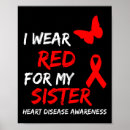 Search for heart disease awareness posters Warrior