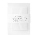 Search for invitation belly bands minimalist