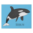 Search for black and white whale art Orcinus orca