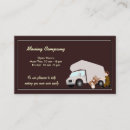 Search for moving company business cards Transportation