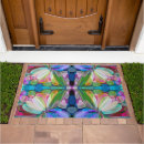 Search for dragonfly doormats Flowers