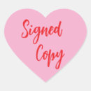 Search for signed by author stickers Promo
