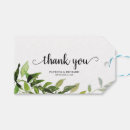 Search for greenery wedding favor tags Calligraphy