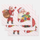 Search for vintage santa wrapping paper Decoupage