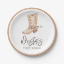 Search for cowboy paper plates Wild west birthday