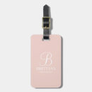Search for bridesmaid luggage tags Blush pink