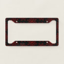 Search for classy license plate frames Flowers