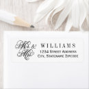 Search for married couple return address labels Mr and mrs