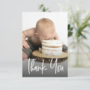 Search for 1st birthday thank you cards Modern