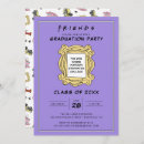 Search for friends graduation invitations Central perk