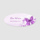Search for butterfly name tags Purple