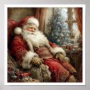 Search for old fashioned santa posters Vintage santa claus