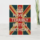Search for british birthday cards English