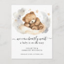Search for pregnancy announcement postcards We can bearly wait