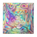Search for holographic tiles Rainbow