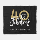 Search for 40th birthday blankets Modern