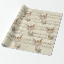 Search for music wrapping paper Vintage