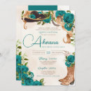 Search for teal quinceanera invitations Elegant