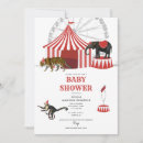 Search for carnival baby shower invitations Animals