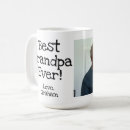 Search for best papa ever mugs Grandfather