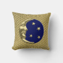 Search for moon and stars pillows Navy blue