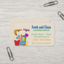 Search for funny cleaning business cards Service