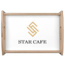 Search for branded serving trays Small business
