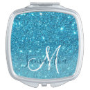 Search for blue compact mirrors sparkle