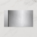 Search for stainless business cards Black