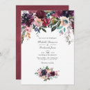 Search for wine colored wedding invitations Modern