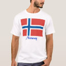 Search for norwegian flag tshirts Country