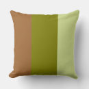 Search for green and brown pillows Earthy